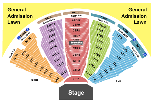 Pine Knob Music Theatre Marilyn Manson Seating Chart
